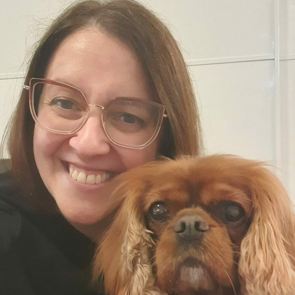 Foto di ragazza con cane